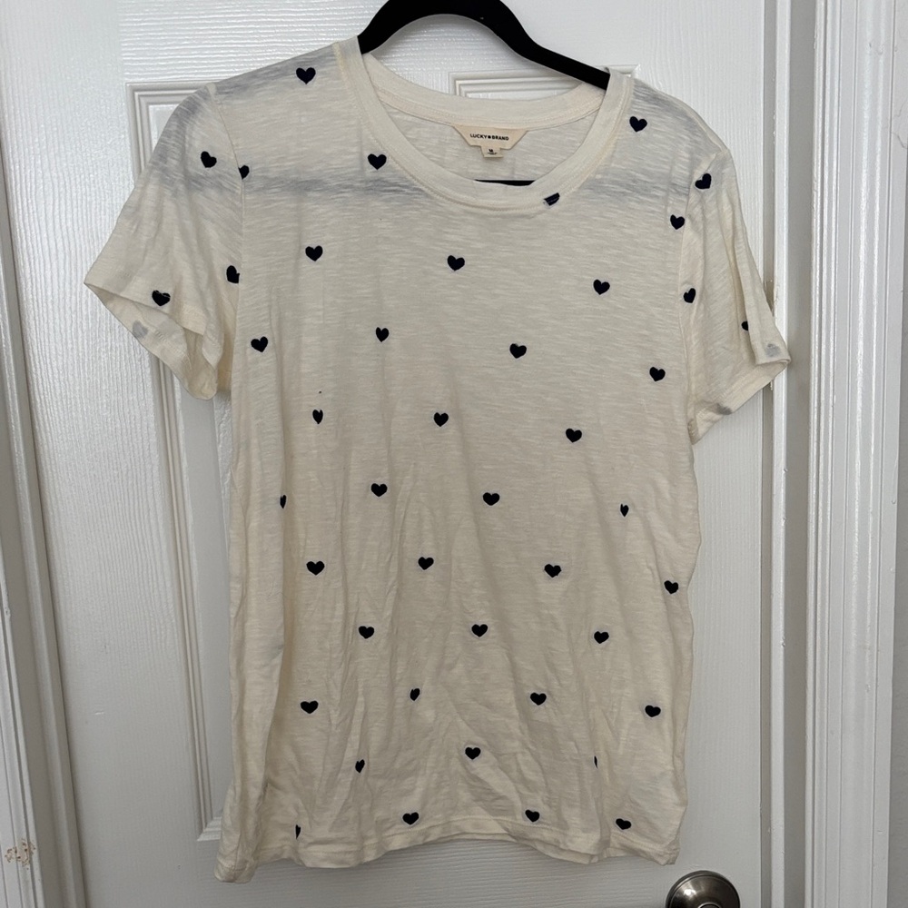 Lucky Brand Cream T-Shirt